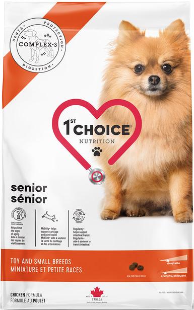 1st Choice Senior Dog Toy & Small Сhicken КУРКА корм для собак 5 кг (11207)
